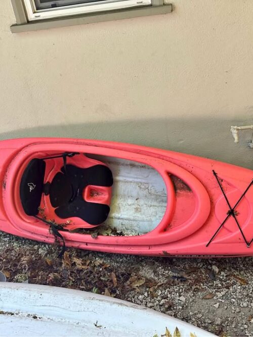 694943553_809685225243619_1211525287585670588_n Flamencos' New Red Dirty Plastic Kayak